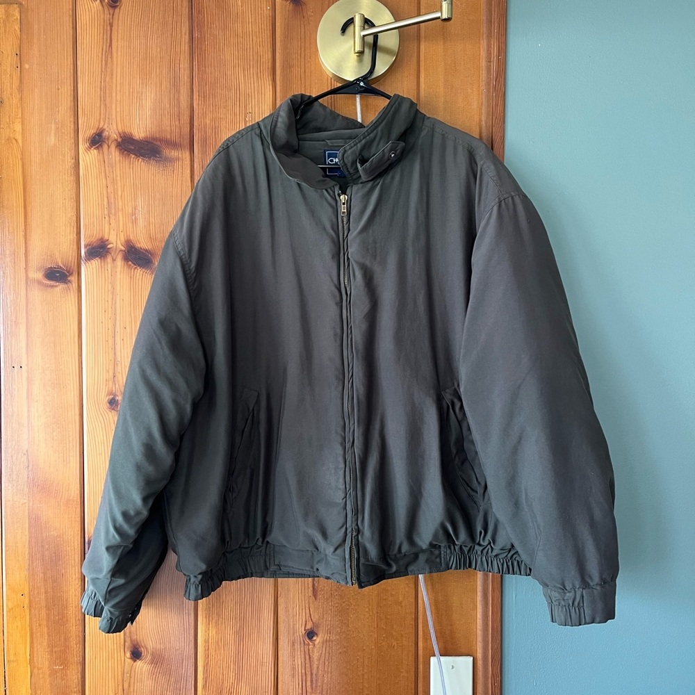 Cherokee Vintage Dark Green Puffer Jacket- Size XL